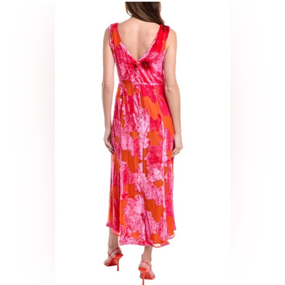 NWT Anthropologie Hutch Fairlee Burnout Velvet Maxi Dress 12